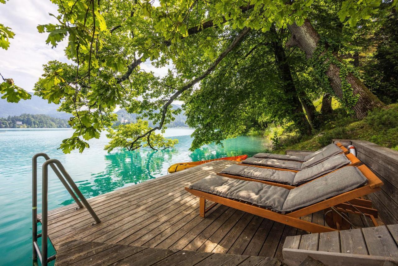 Private Beach House On Lake Bled Exterior photo